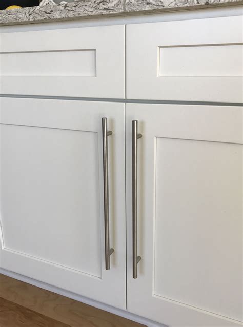 shaker cabinets steel pulls|best pulls for shaker cabinets.